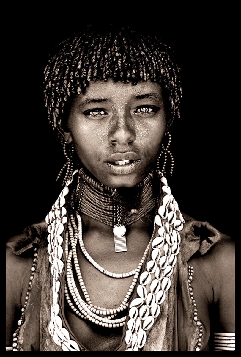 Hamar Girl, Omo Valley